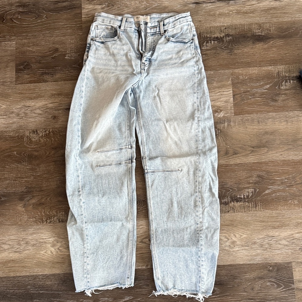 Classic Light Blue Straight Leg Women's Jeans